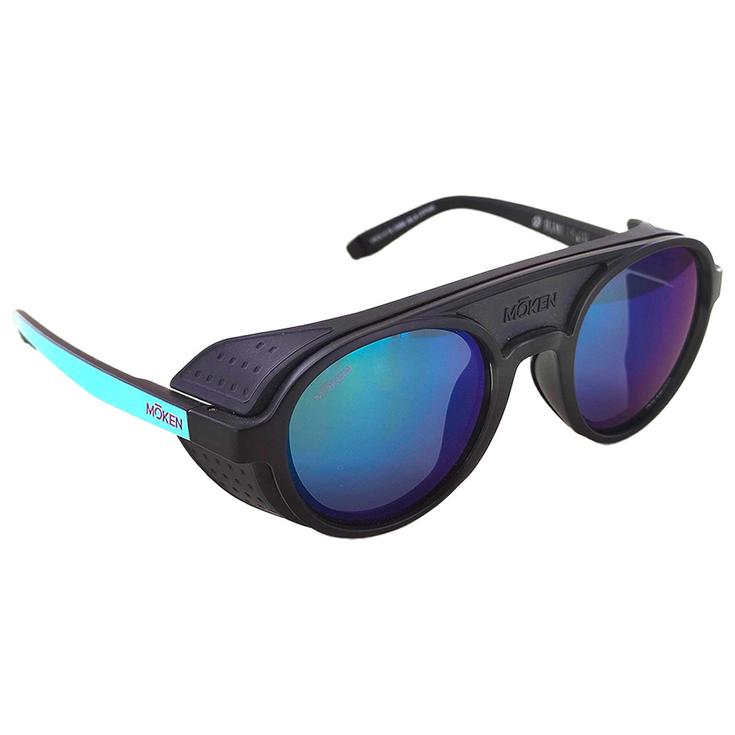 Moken Vision Lunettes de soleil Hawkins Vintage Smoke Black Green Polarized Présentation