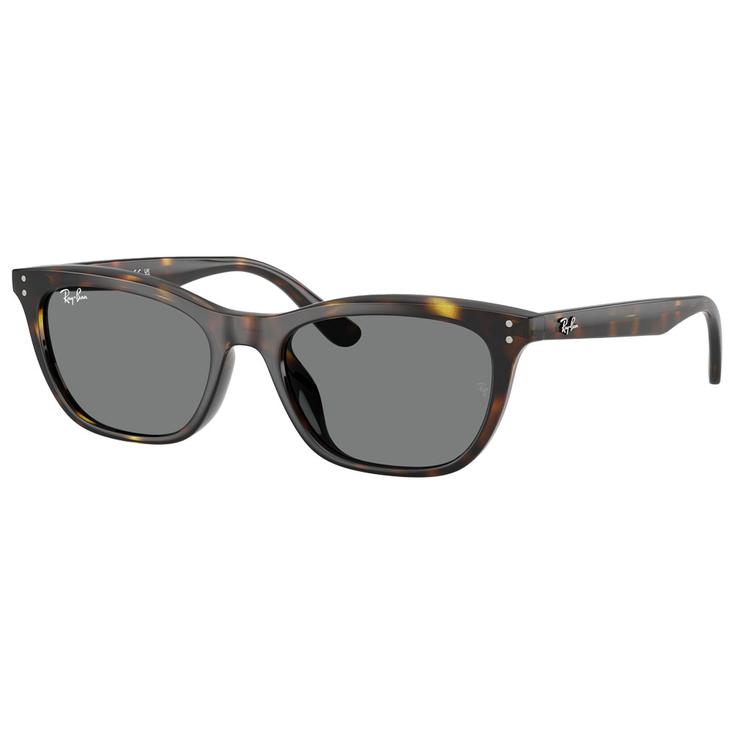 Ray Ban Sonnenbrille RB4474D Polished Havana Dark Grey Präsentation