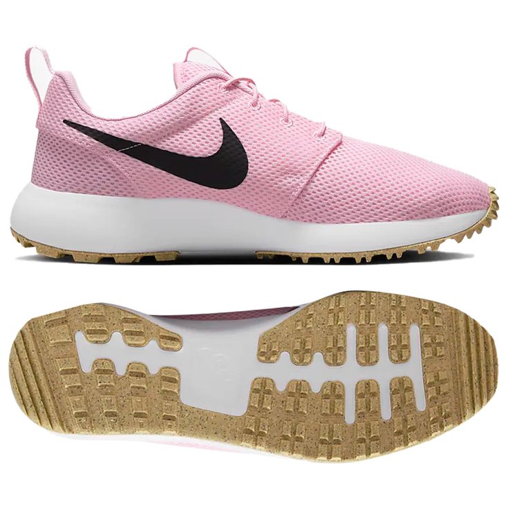Nike Schuhe ohne Spikes Roshe 2 G Next Nature Med Soft Pink Black Whte Präsentation