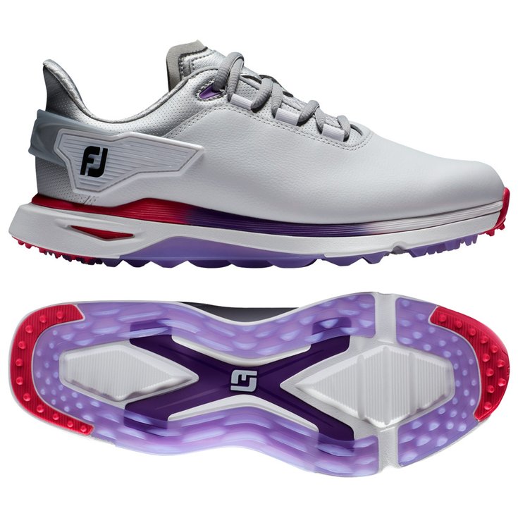 Footjoy Women's Pro SLX White Silver Multi 