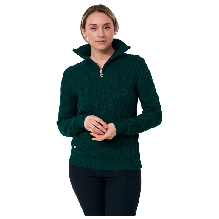 Daily Sports Pull Ermont Ls Pullover Lined Nori Green Présentation