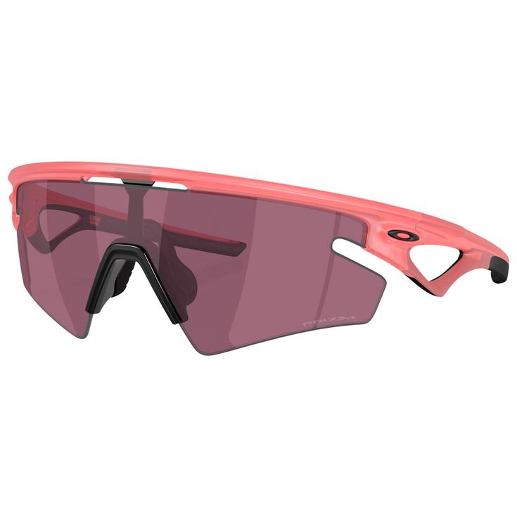 Oakley Sonnenbrille Sphaera Slash Matte Trans Palo Prizm Road Black Präsentation