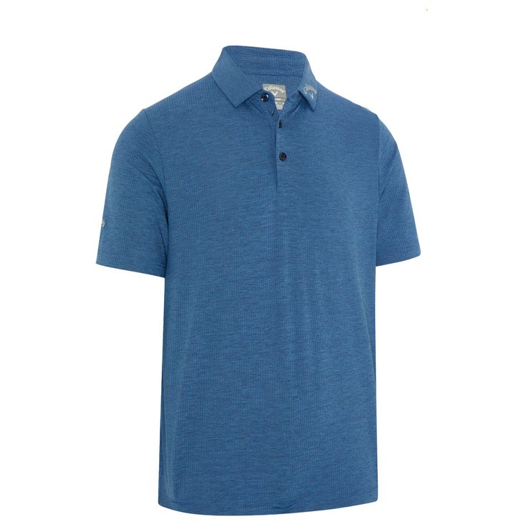 Callaway Golf Polohemde Classic Jacquard Polo Peacoat Präsentation