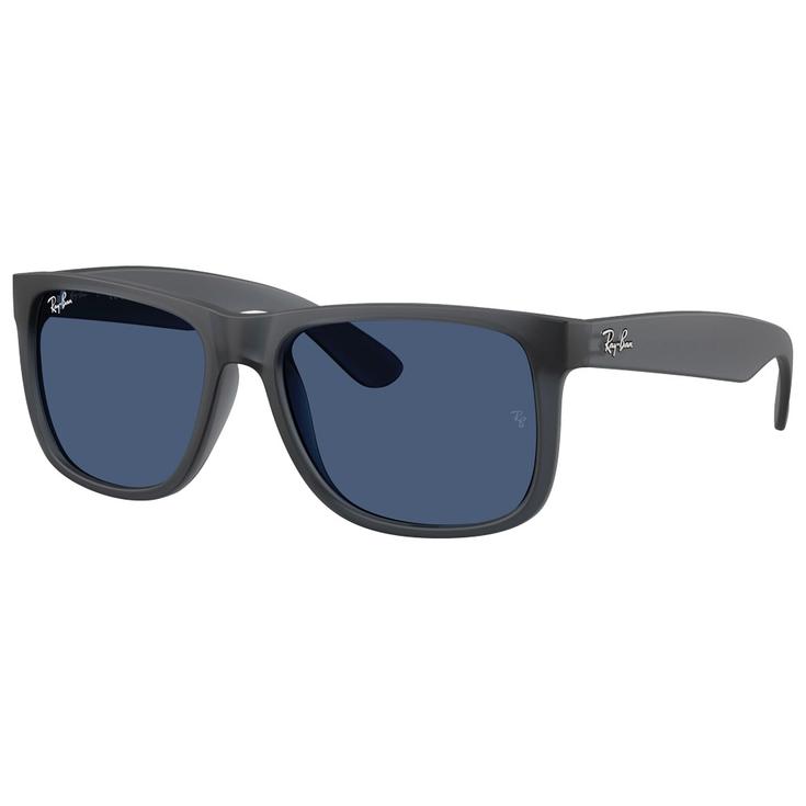 Ray Ban Sonnenbrille RB4165 Justin Classic Mat Grey Opaline Dark Blue Präsentation