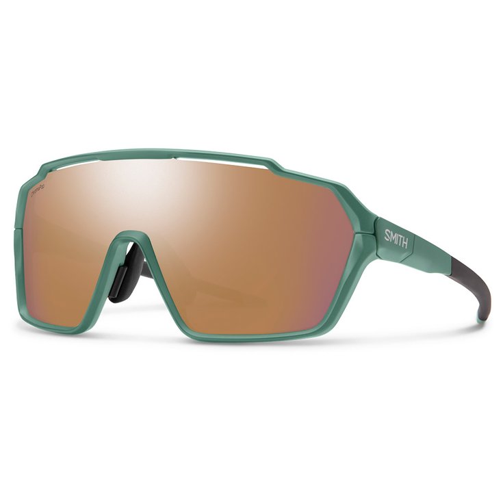Smith Sonnenbrille Shift Mag Alpine Green Chromapop Rose Gold Mirror Präsentation Smith Sonnenbrille Shift Mag Alpine Green Chromapop Rose Gold Mirror Präsentation