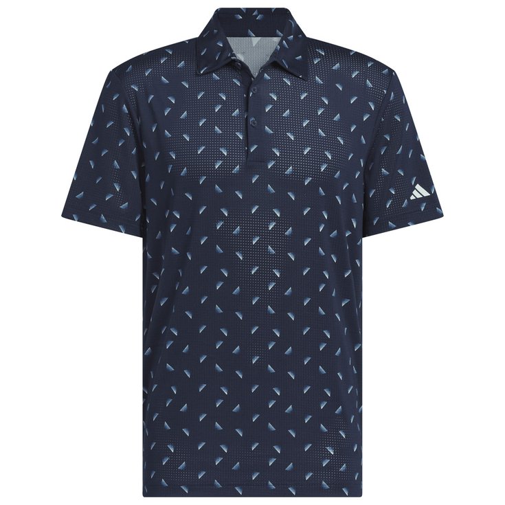 adidas Polohemde Ultimate Print Mesh Polo Collegiate Navy Präsentation
