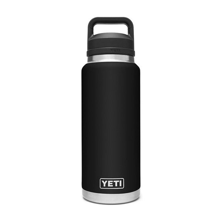 Yeti Trinkflasche Rambler 36 Oz 1.1L Black Profilansicht