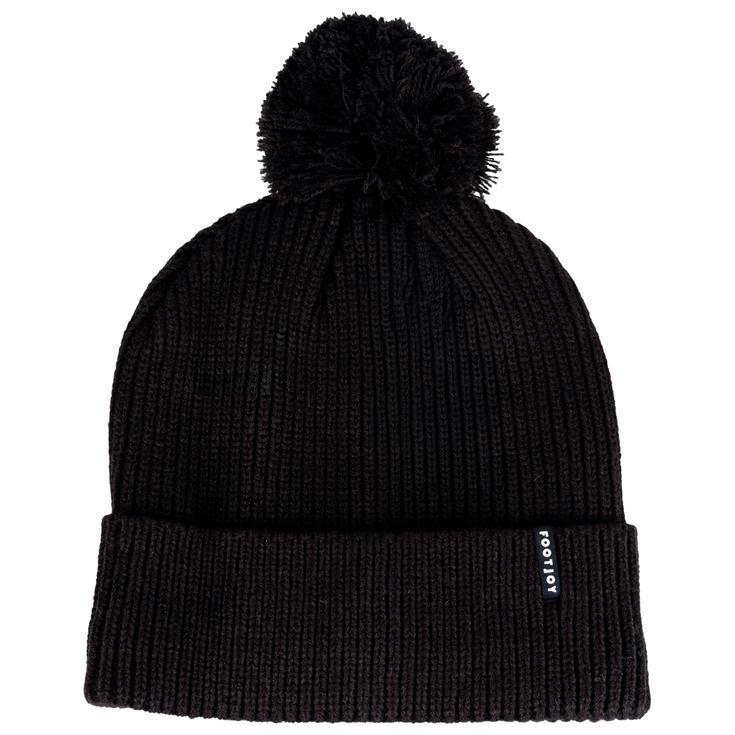 Footjoy Bonnet Cuffed Bobble Black Présentation