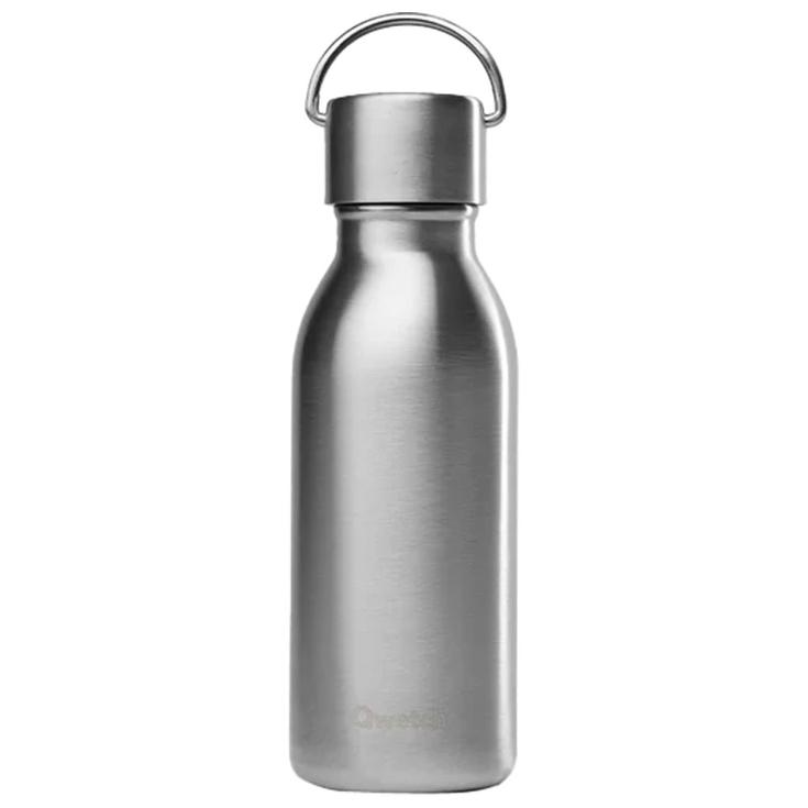 Qwetch Trinkflasche Active 350 ml Inox Brossé Präsentation