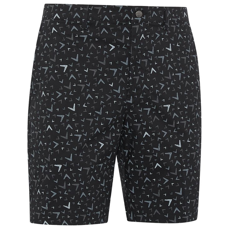Callaway Golf Bermuda Ukx Chev Printed Short Caviar Présentation