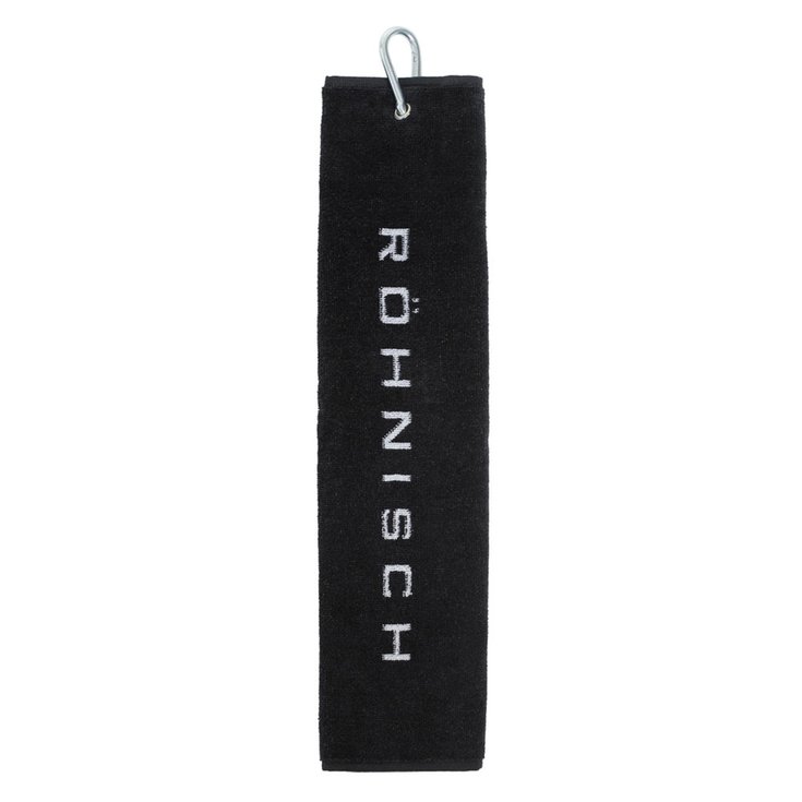 Rohnisch Serviette Tri-Fold Golf Towel Black - Sans Présentation