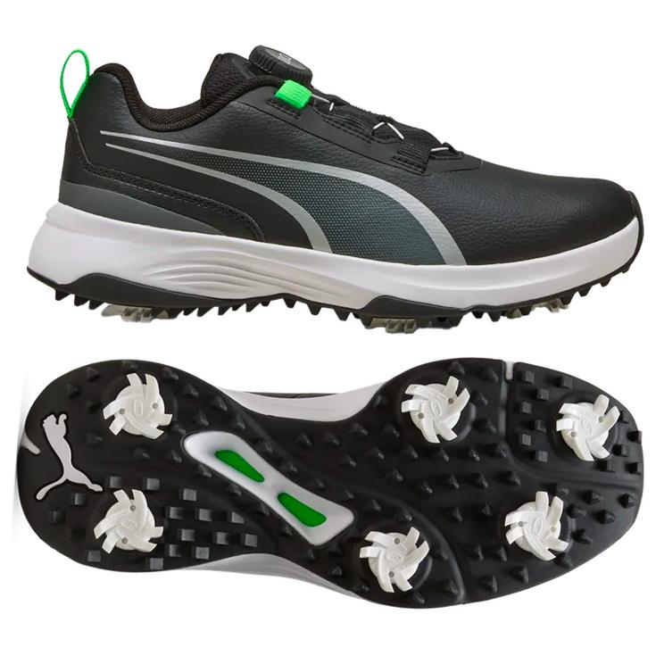Puma Golf Chaussures avec spikes Pwradapt Junior Black Silver 