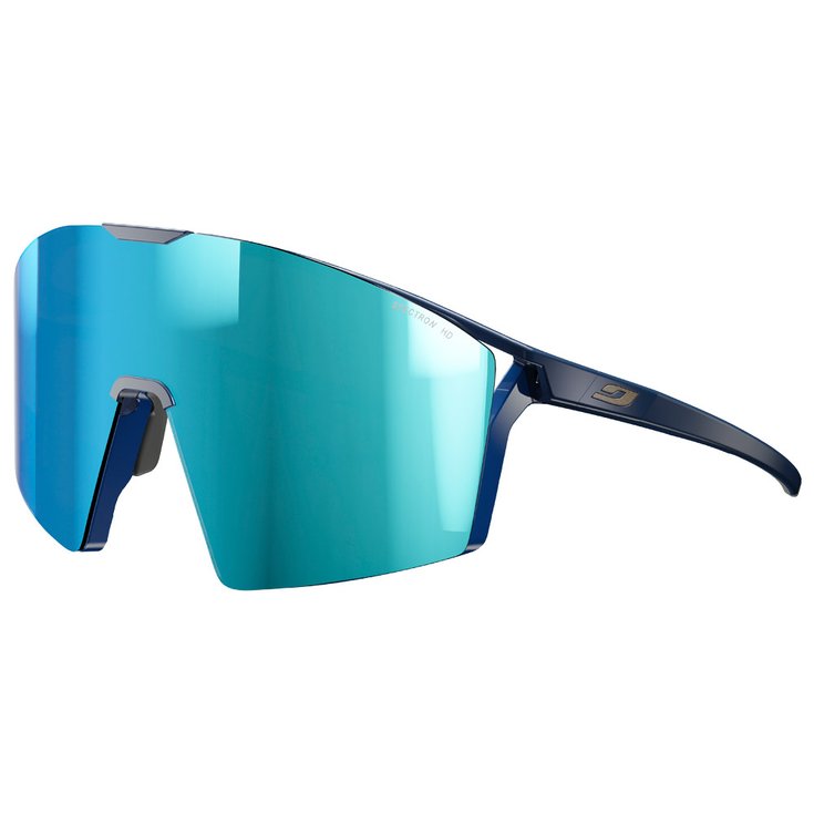 Julbo Sonnenbrille Edge Cover Mat Bleu Gris Spectron Hd 4 Polarized Präsentation