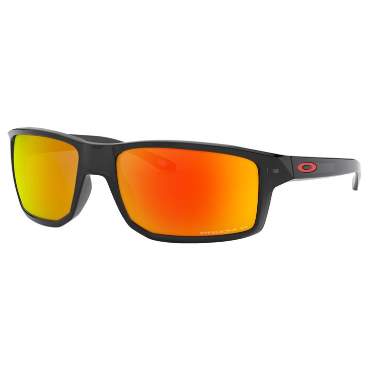 Oakley Sonnenbrille Gibston Black Ink Prizm Ruby Polarized Präsentation