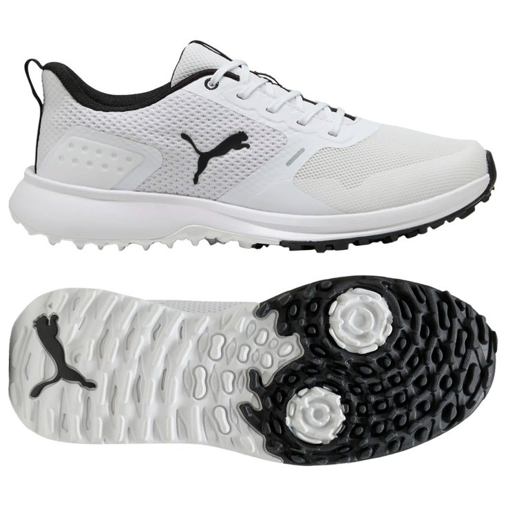 Puma Golf Fusion Grip 6 White Black 