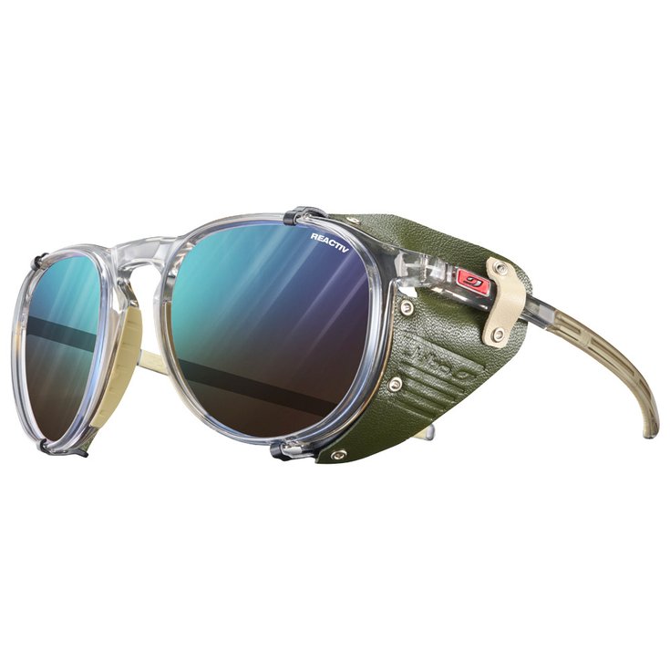 Julbo Sonnenbrille Millenium Gris Translucide Brillant Kaki Beige Reactiv 2-4 Präsentation