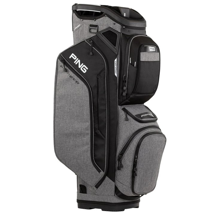 Ping Cartbag (Komplettsatz) Pioneer 244 Heather Grey Black Präsentation
