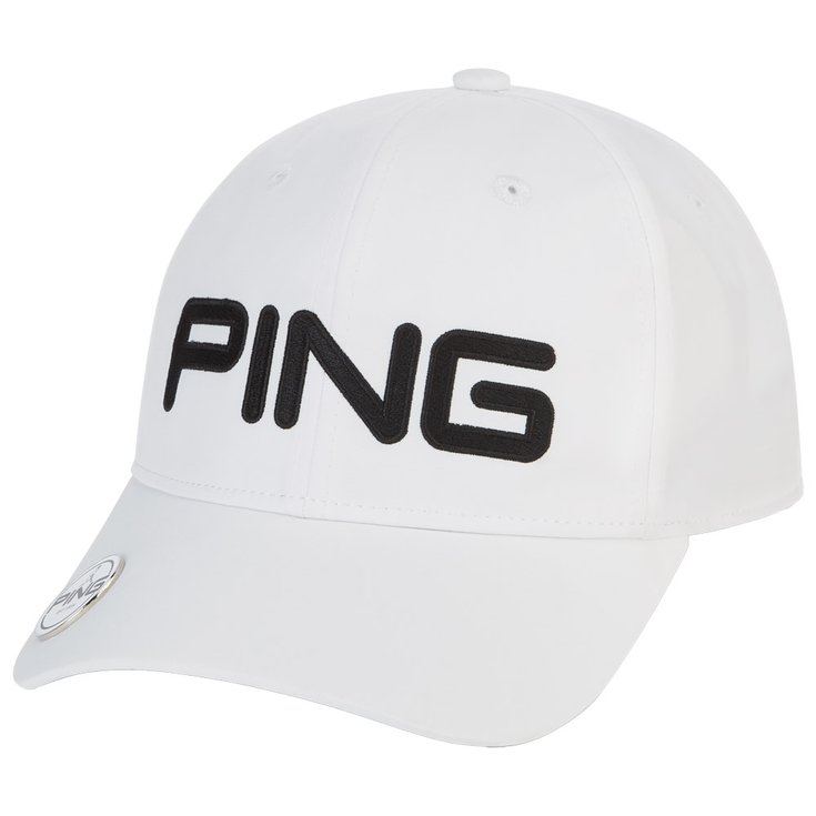 Ping Casquettes Ping Ball Marker Cap White Présentation