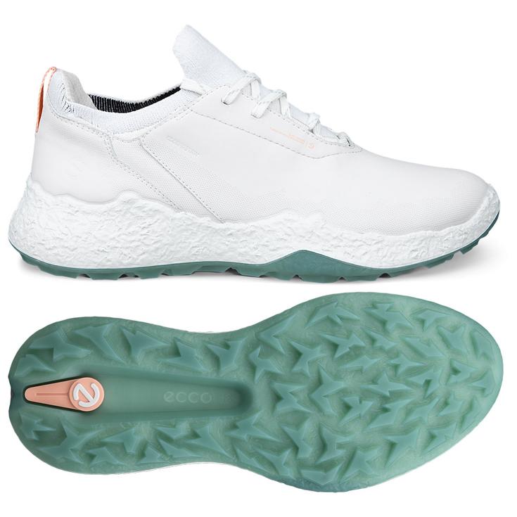 Ecco Schuhe ohne Spikes W Biom H5 White Sedum Green Präsentation