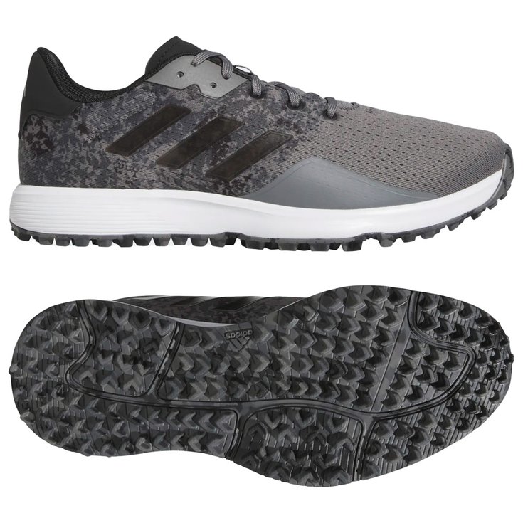 Adidas Schuhe ohne Spikes S2G SL Grey Four Core Black Präsentation