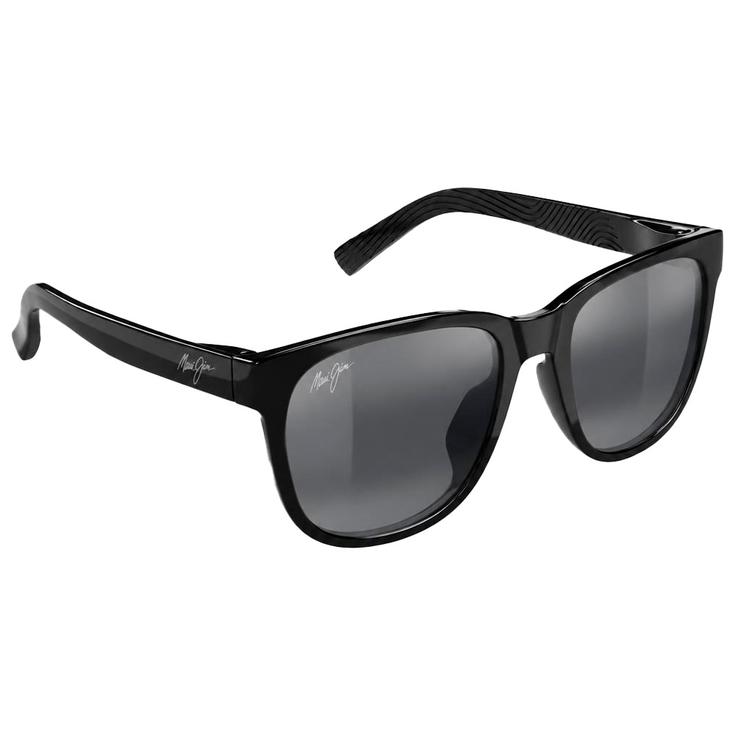 Maui Jim Sonnenbrille Puali Asian Fit Black MauiPure Naturel Grey Präsentation