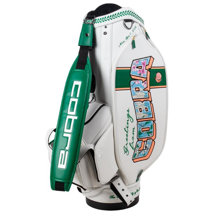 Cobra Cartbag (Komplettsatz) Cobra X Vessel The Masters Tour Staff White Präsentation