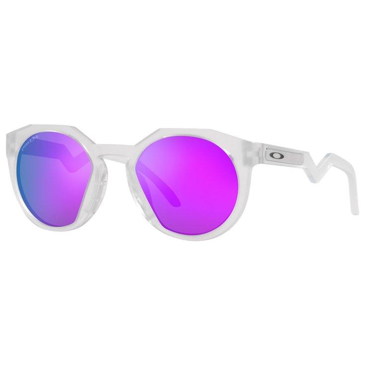 Oakley Sonnenbrille Hstn Matte Clear Prizm Violet Präsentation