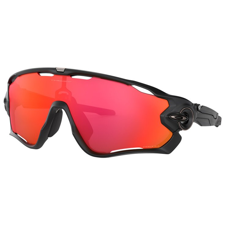 Oakley Lunettes de soleil Jawbreaker Matte Black Prizm Trail Torch Présentation