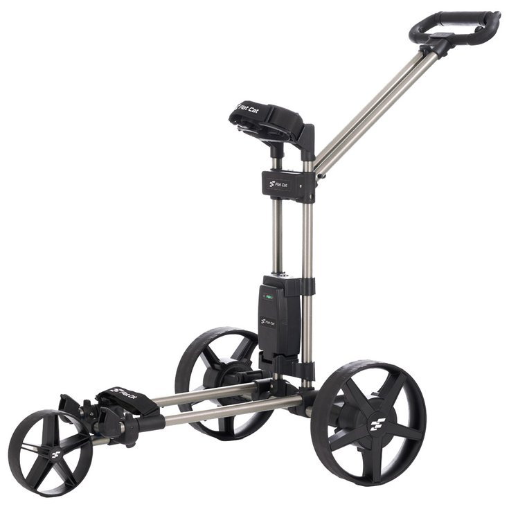 Flat Cat Chariot electrique Touch Hybrid Brushed Silver Présentation
