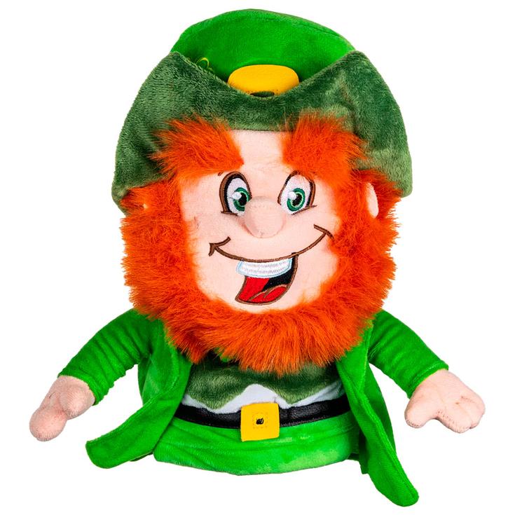 Daphne Schlägerhaube Couvre-Bois Peluche Leprechaun Präsentation