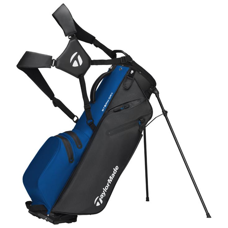 Taylormade Standbag (Komplettsatz) Storm Dry Stand Black Blue Präsentation