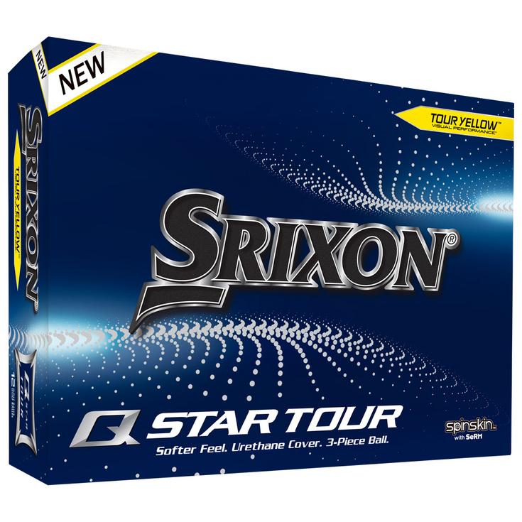 Srixon Neue Golfbälle Q-Star Tour 6 Tour Yellow Präsentation