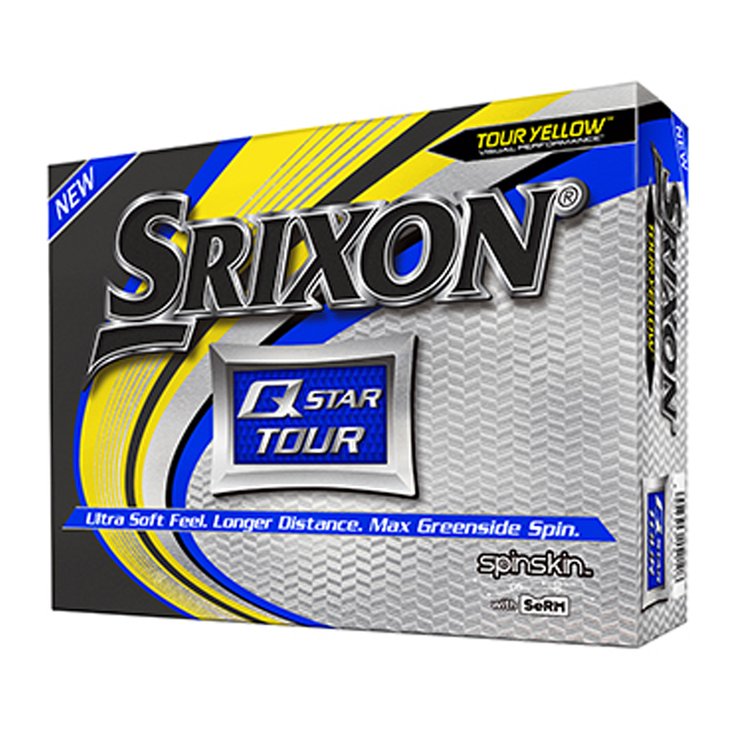 Srixon Balles neuves Q-Star Tour3 Tour Yellow - Sans Présentation