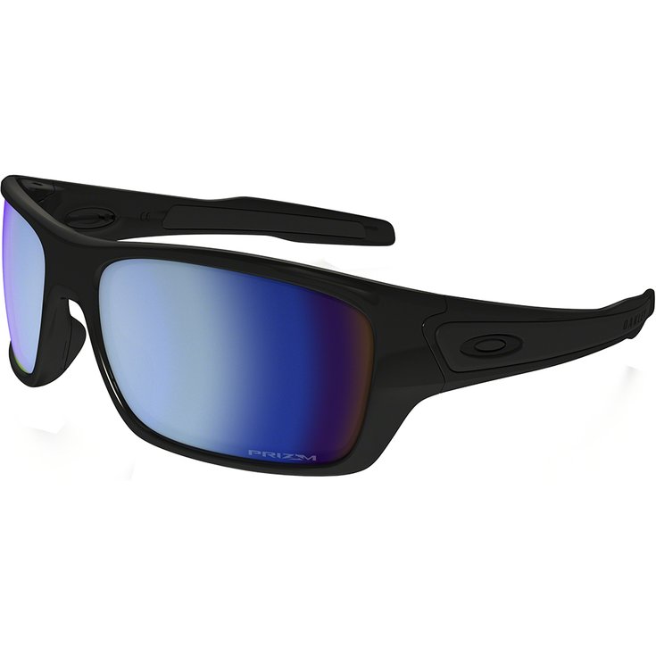 Oakley Turbine Polished Black Prizm Deep Water Polarized 