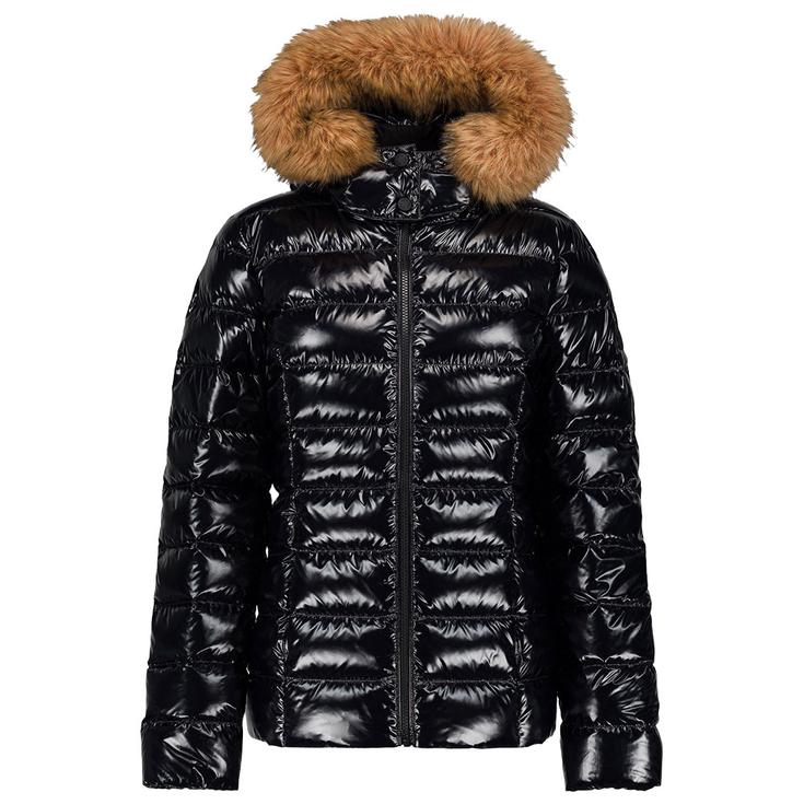 Jott Daunenjacke Luxe Laquee Black Präsentation