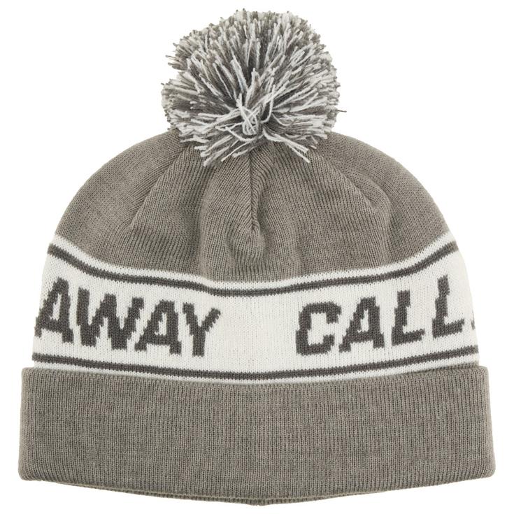 Callaway Golf Mütze Vintage Beanie Light Grey Präsentation