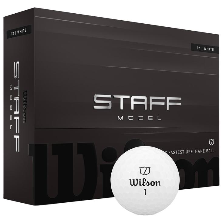 Wilson Neue Golfbälle Staff Model White Präsentation