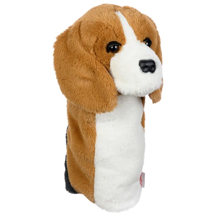 Daphne Schlägerhaube Couvre-Bois Peluche Beagle Präsentation