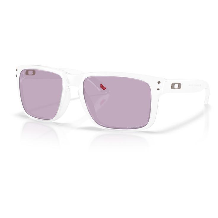 Oakley Sonnenbrille Holbrook Matte Clear Prizm Slate Präsentation