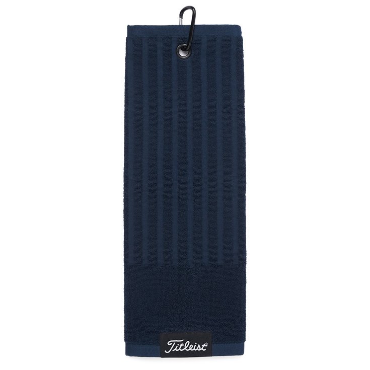 Titleist Serviette Tri-Fold Cart Towel Navy Présentation