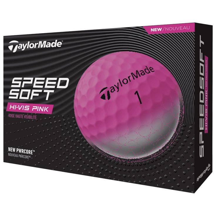 Taylormade Neue Golfbälle SpeedSoft Pink Präsentation