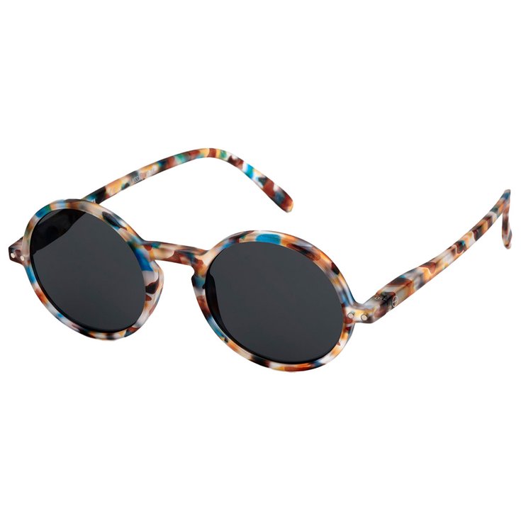 Izipizi Lunettes de soleil Sun #G Blue Tortoise Soft Grey Présentation