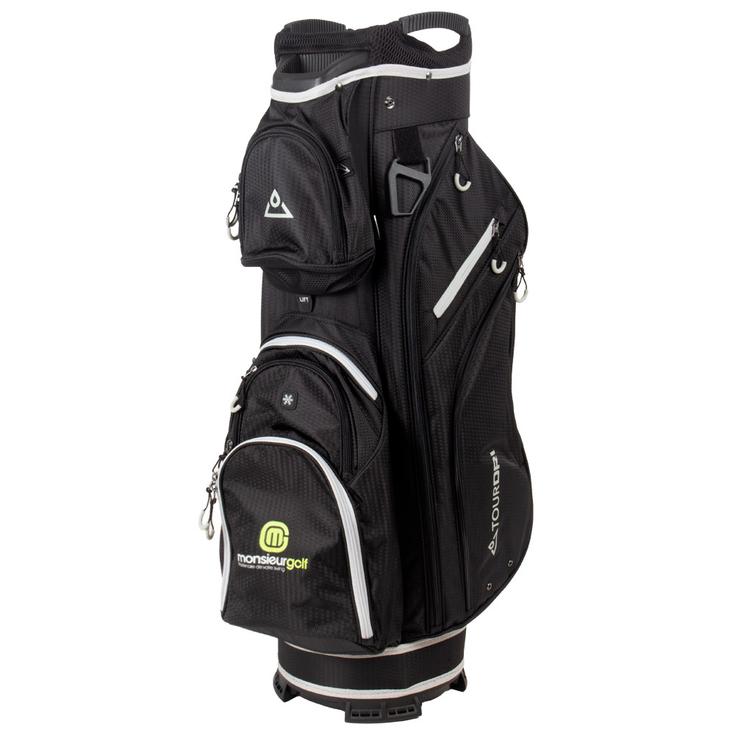TourDri Sacs chariot serie Tourdri 10.5 Trolley monsieurgolf Black Grey Présentation