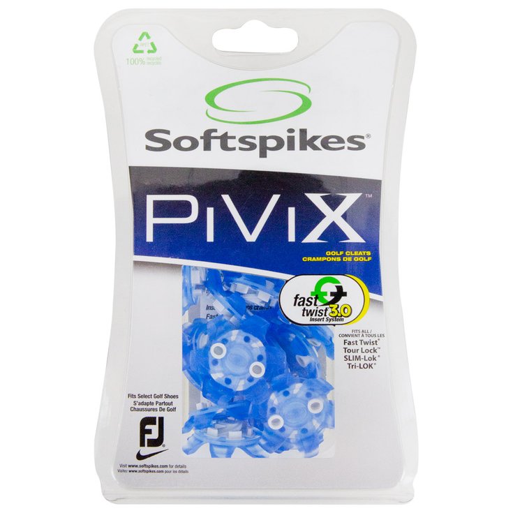 Softspikes Spikes Pivix Fast Twist 3.0 Blue - Sans Présentation