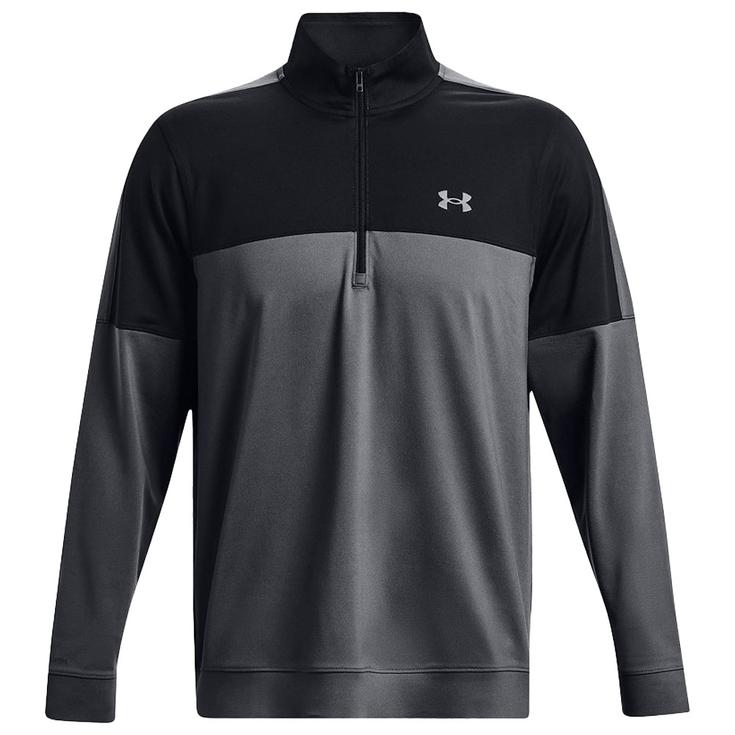Under Armour Pullover Storm Midlayer Half Zip Pitch Gray Black Pitch Gray Präsentation