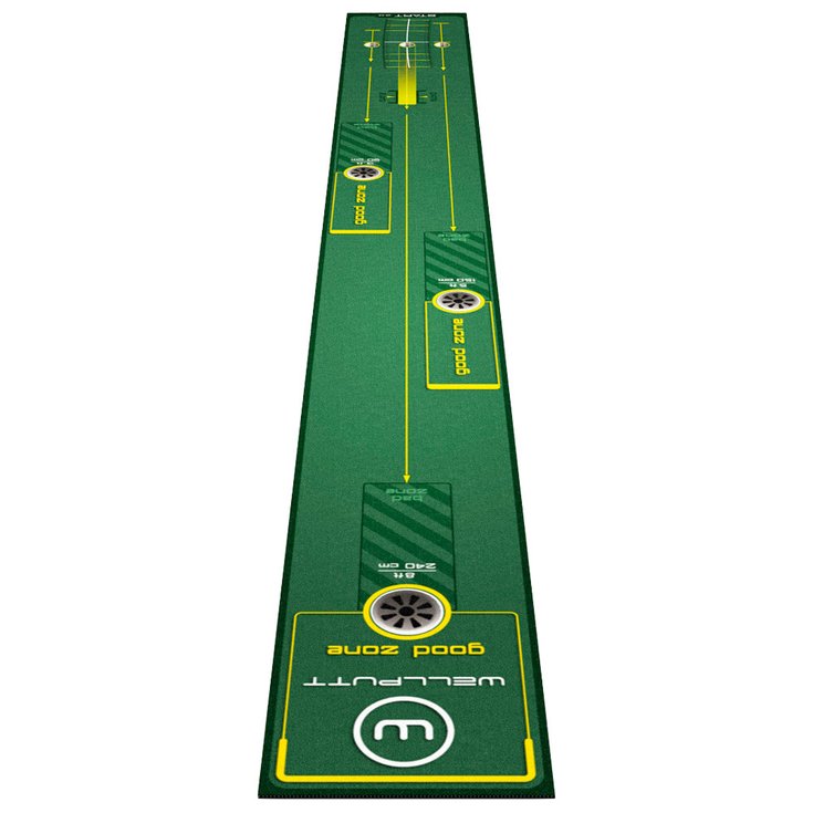 WellPutt Puttmatte Mat Start 3m (Speed 3 / 3.50m) Präsentation