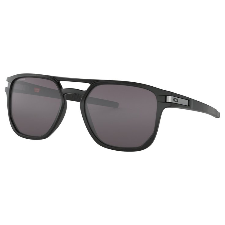 Oakley Sonnenbrille Latch Beta Matte Black Prizm Grey Präsentation