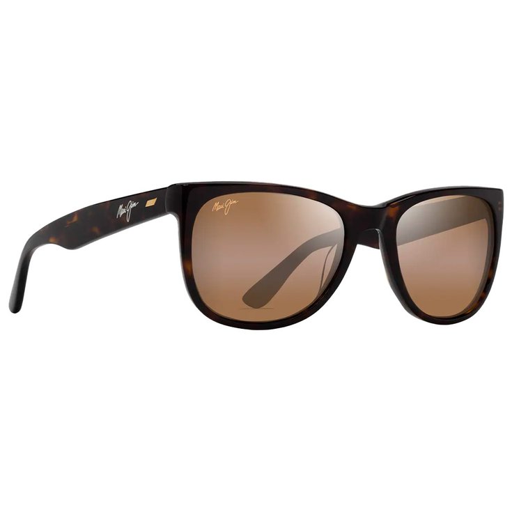 Maui Jim Sonnenbrille Kikonia XL Shiny Dark Havana Hcl Bronze Mineral Superthin Präsentation