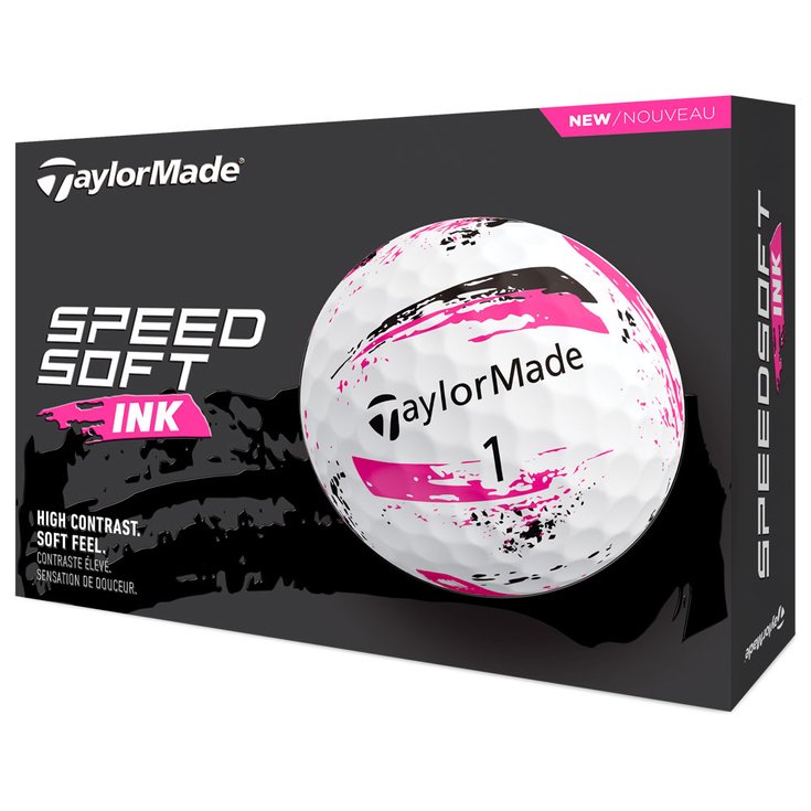 Taylormade Neue Golfbälle SpeedSoft Ink Pink Präsentation