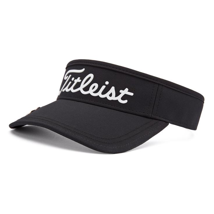 Titleist Visière de golf Players Ball Marker Visor Black White Présentation